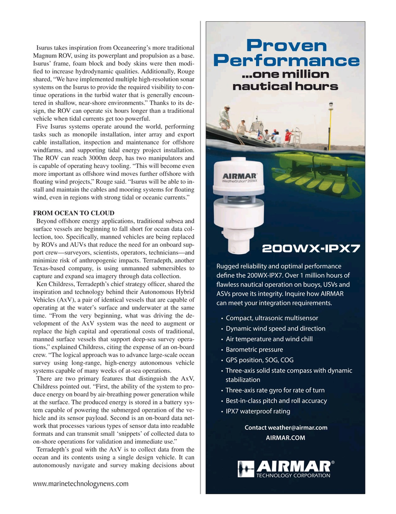 Marine Technology Magazine, page 25,  Jul 2022
