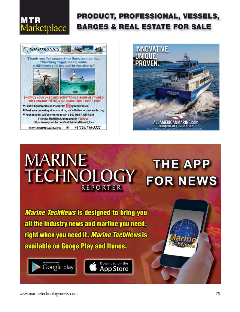 Marine Technology Magazine, page 79,  Sep 2022