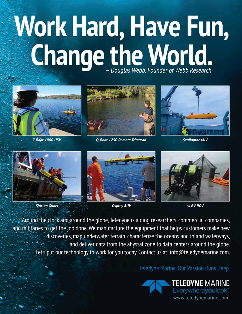 Marine Technology Magazine, page 4th Cover,  Jan 2023