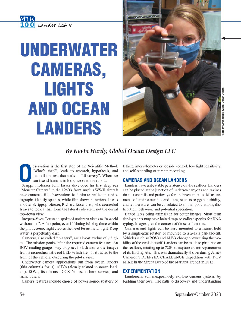 Marine Technology Magazine, page 54,  Sep 2023