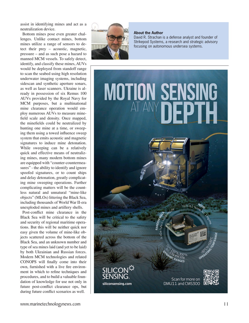Marine Technology Magazine, page 11,  Mar 2024