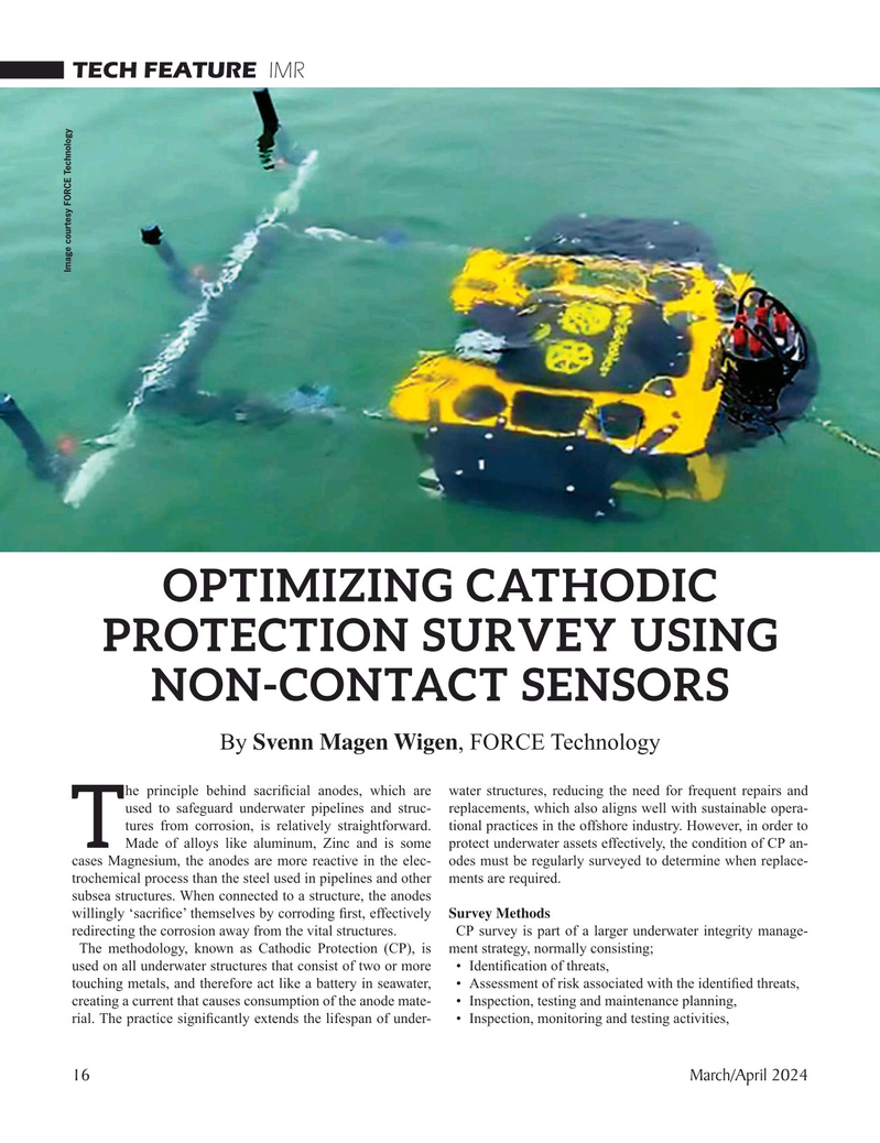 Marine Technology Magazine, page 16,  Mar 2024