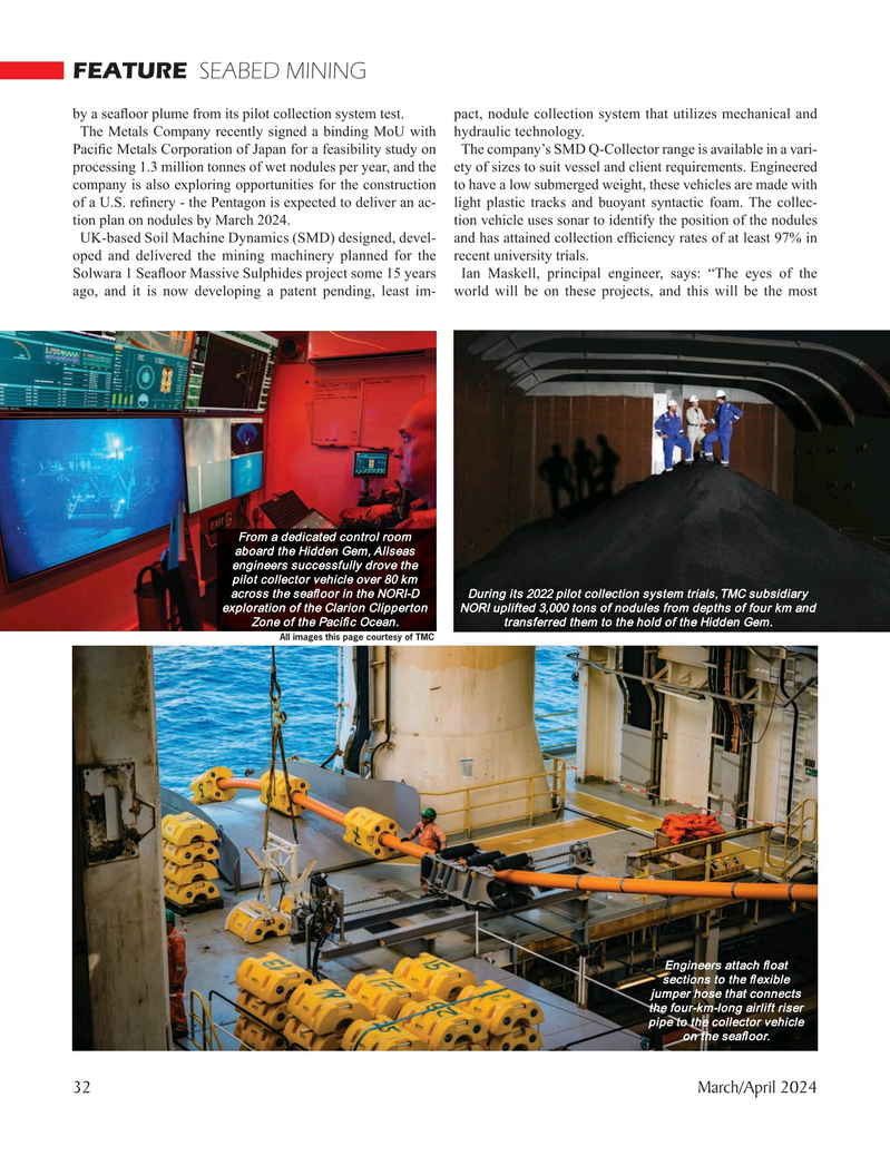 Marine Technology Magazine, page 32,  Mar 2024