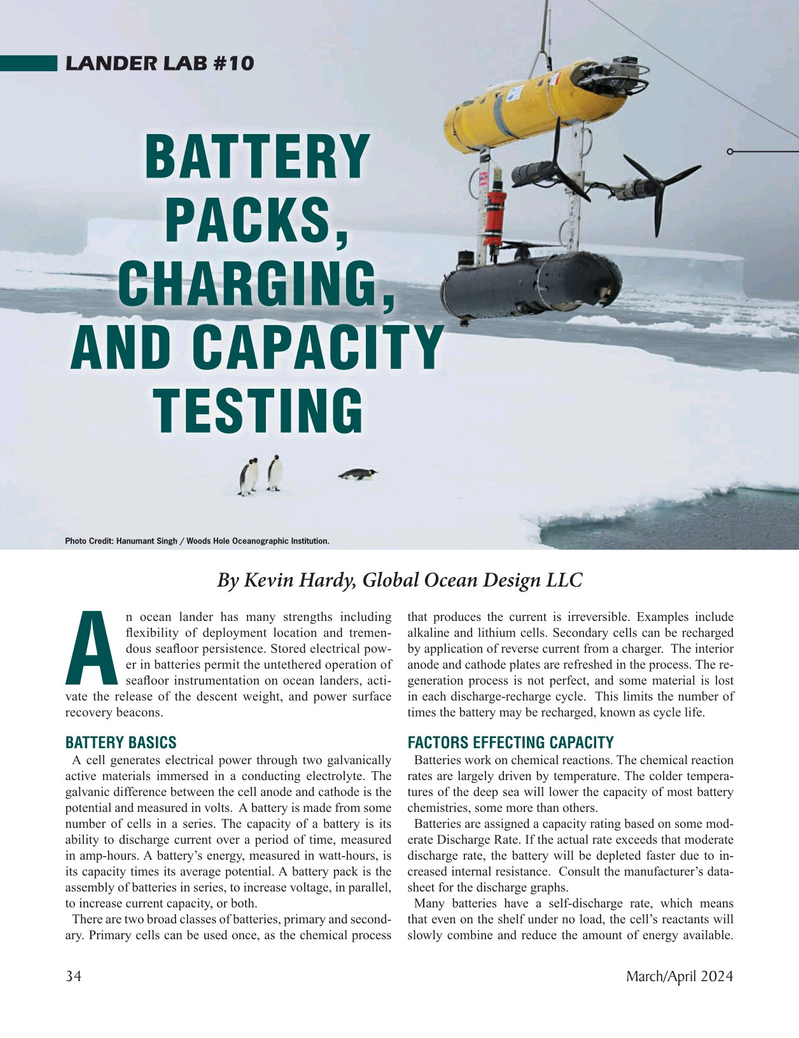 Marine Technology Magazine, page 34,  Mar 2024