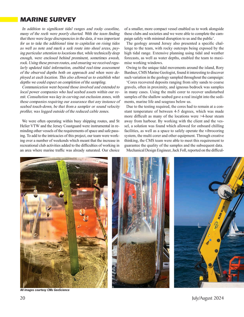 Marine Technology Magazine, page 20,  Jul 2024