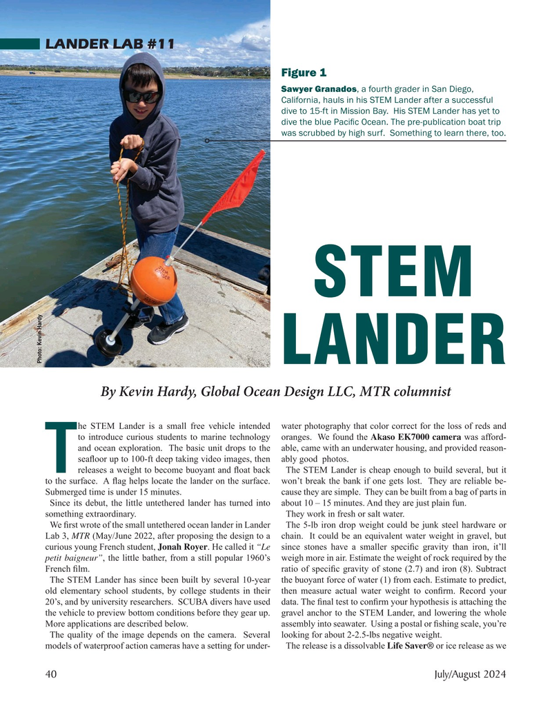 Marine Technology Magazine, page 40,  Jul 2024