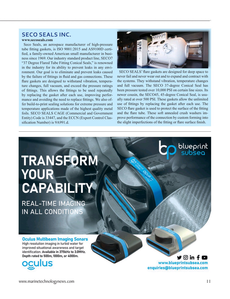 Marine Technology Magazine, page 11,  Sep 2024