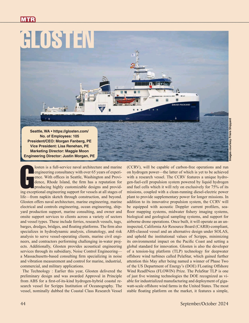 Marine Technology Magazine, page 44,  Sep 2024