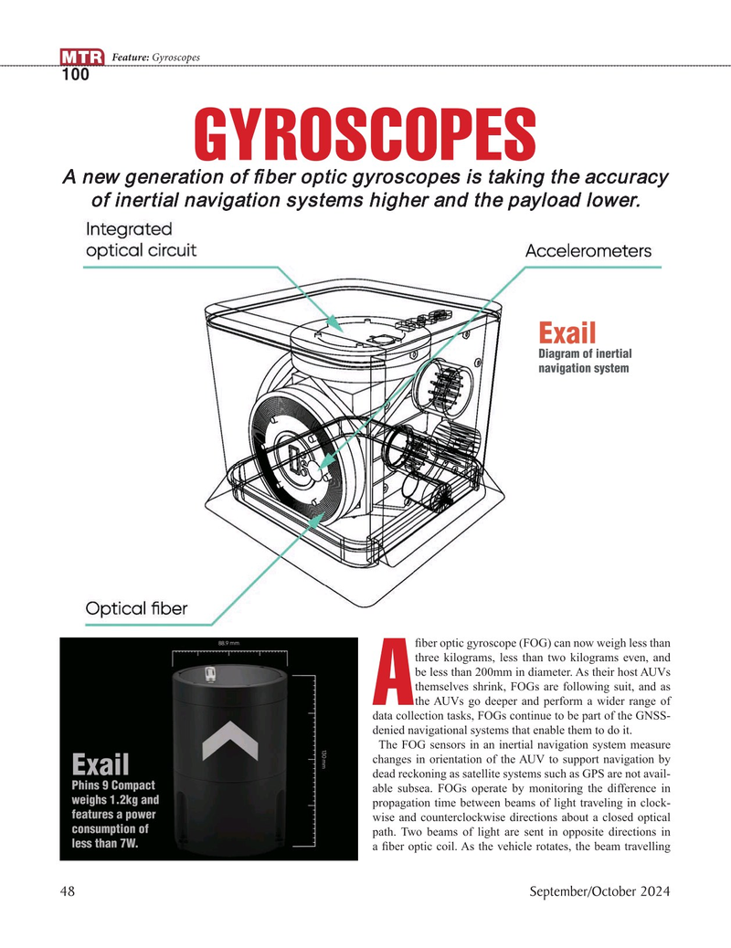 Marine Technology Magazine, page 48,  Sep 2024