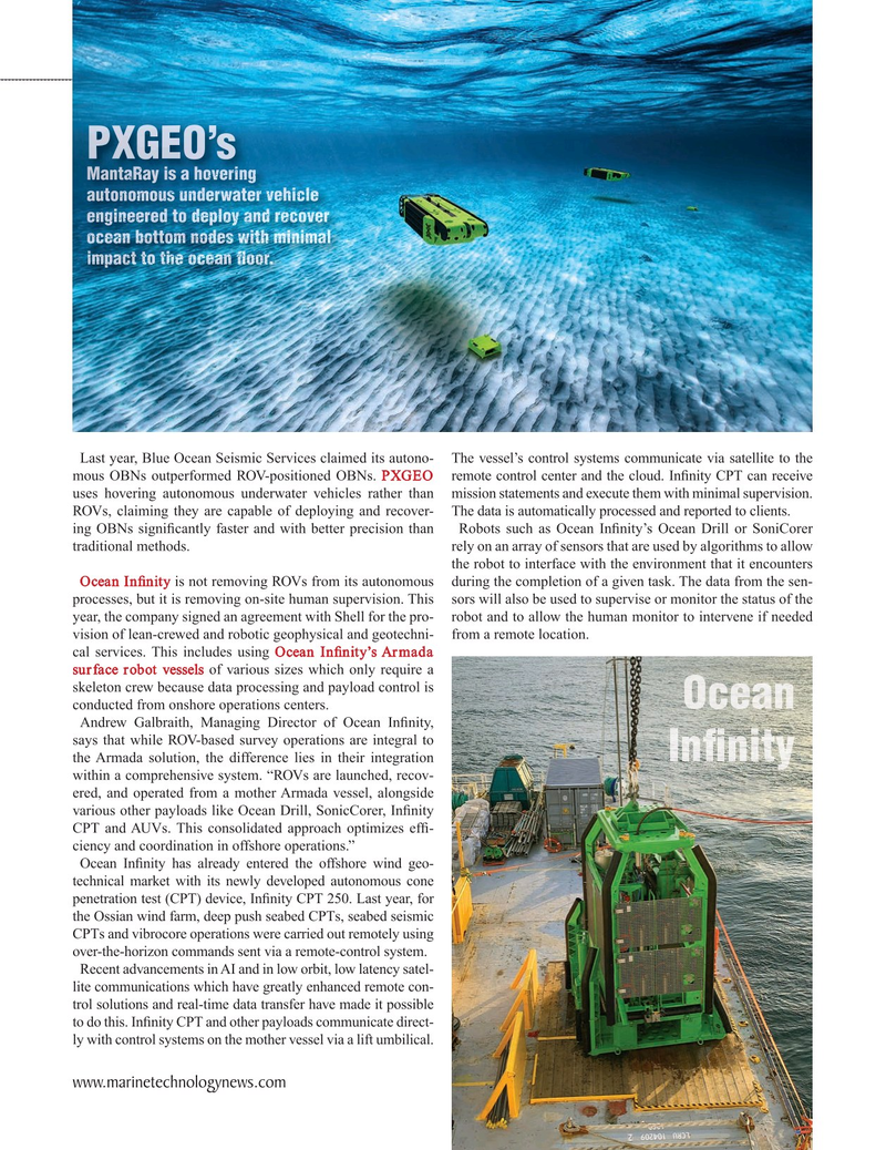 Marine Technology Magazine, page 55,  Sep 2024