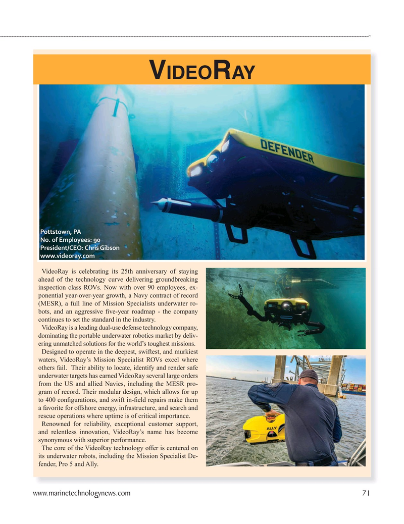 Marine Technology Magazine, page 71,  Sep 2024