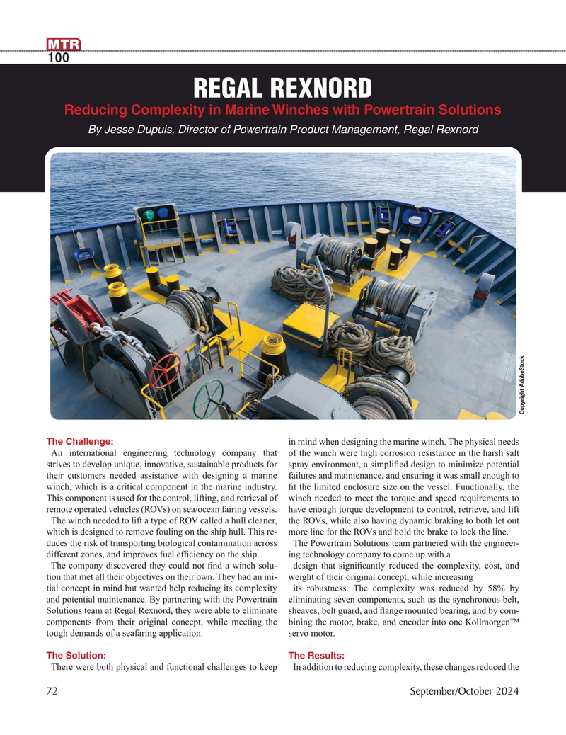 Marine Technology Magazine, page 72,  Sep 2024