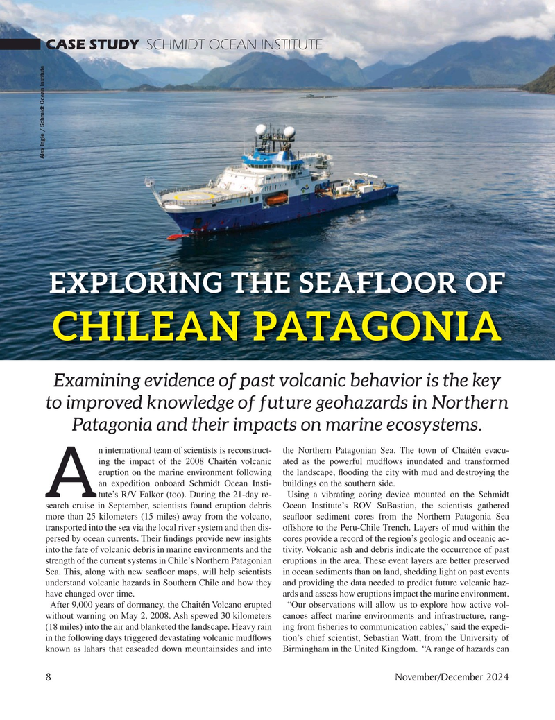 Marine Technology Magazine, page 8,  Nov 2024