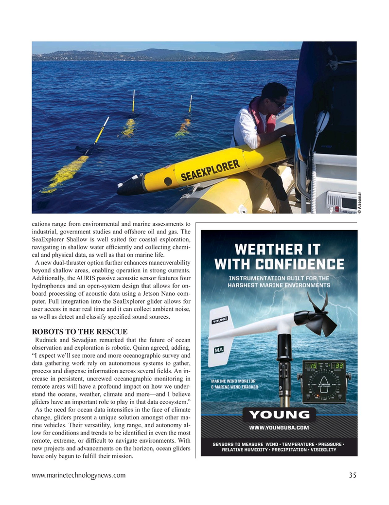 Marine Technology Magazine, page 35,  Nov 2024