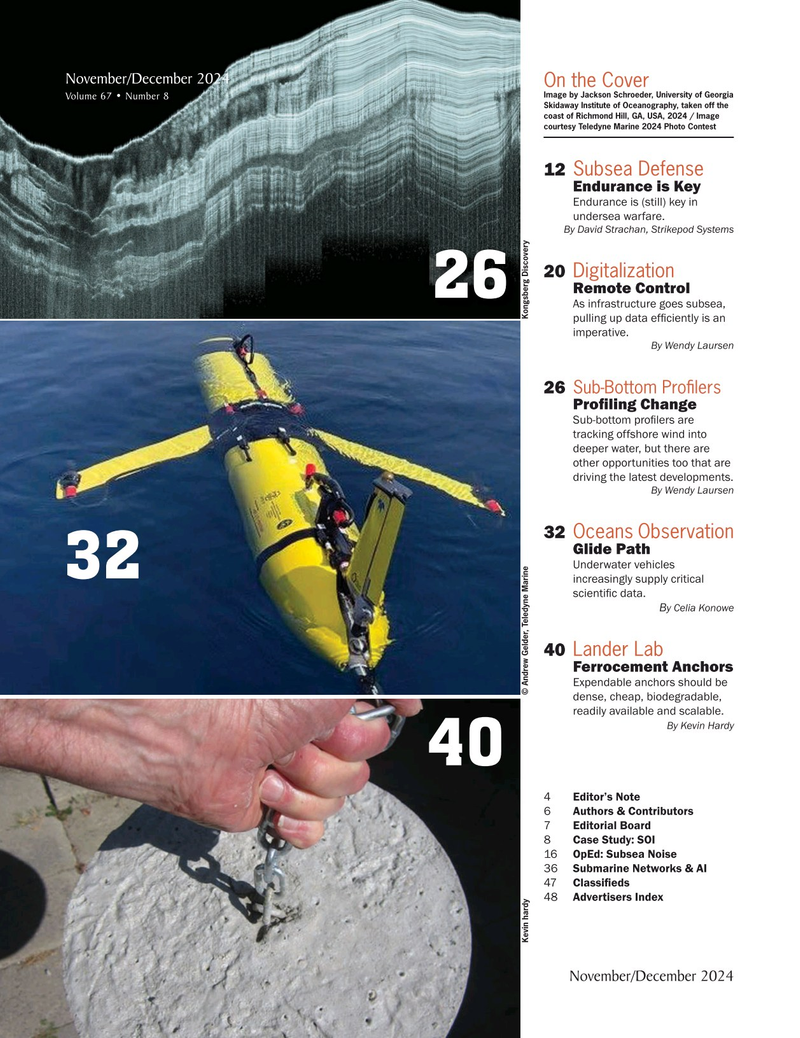 Marine Technology Magazine, page 2,  Nov 2024