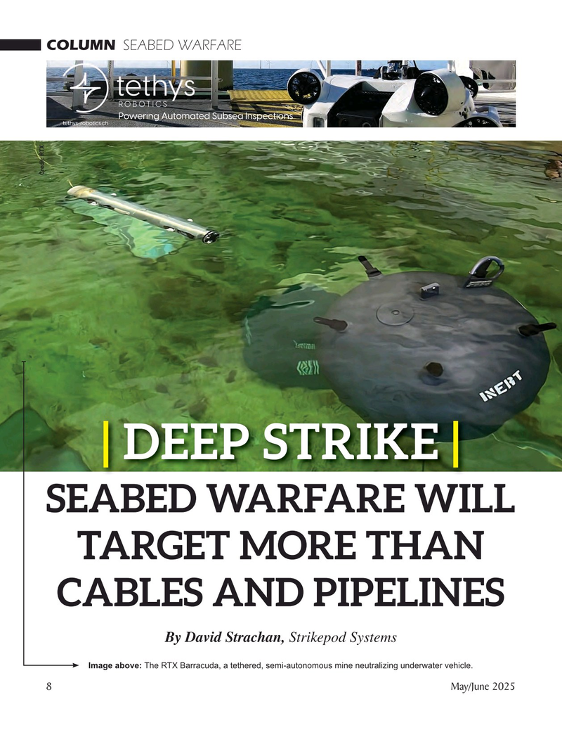 Marine Technology Magazine, page 8,  May 2025