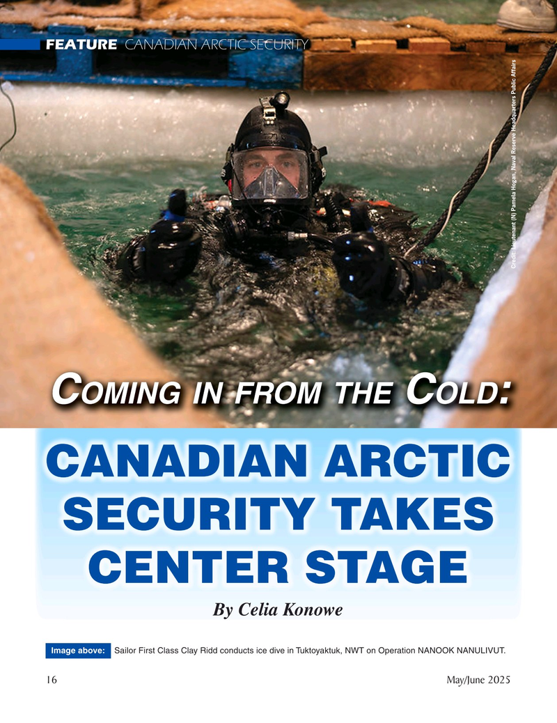 Marine Technology Magazine, page 16,  May 2025