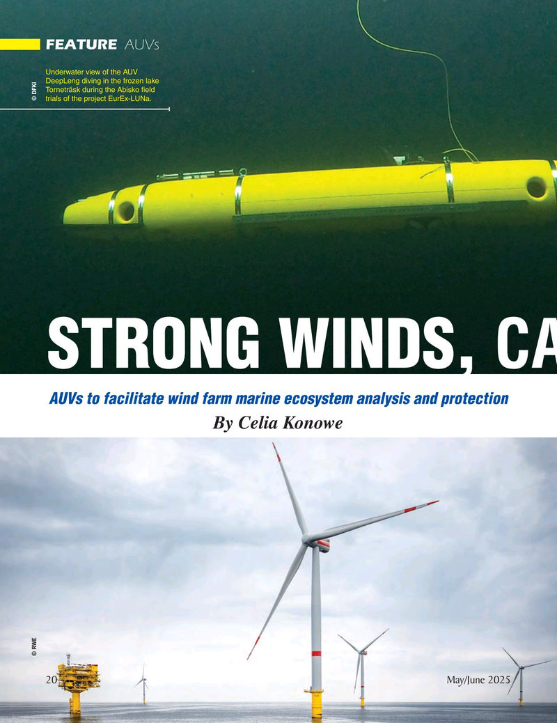 Marine Technology Magazine, page 20,  May 2025