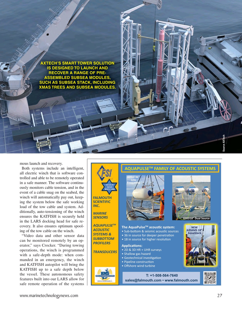 Marine Technology Magazine, page 27,  Jul 2025
