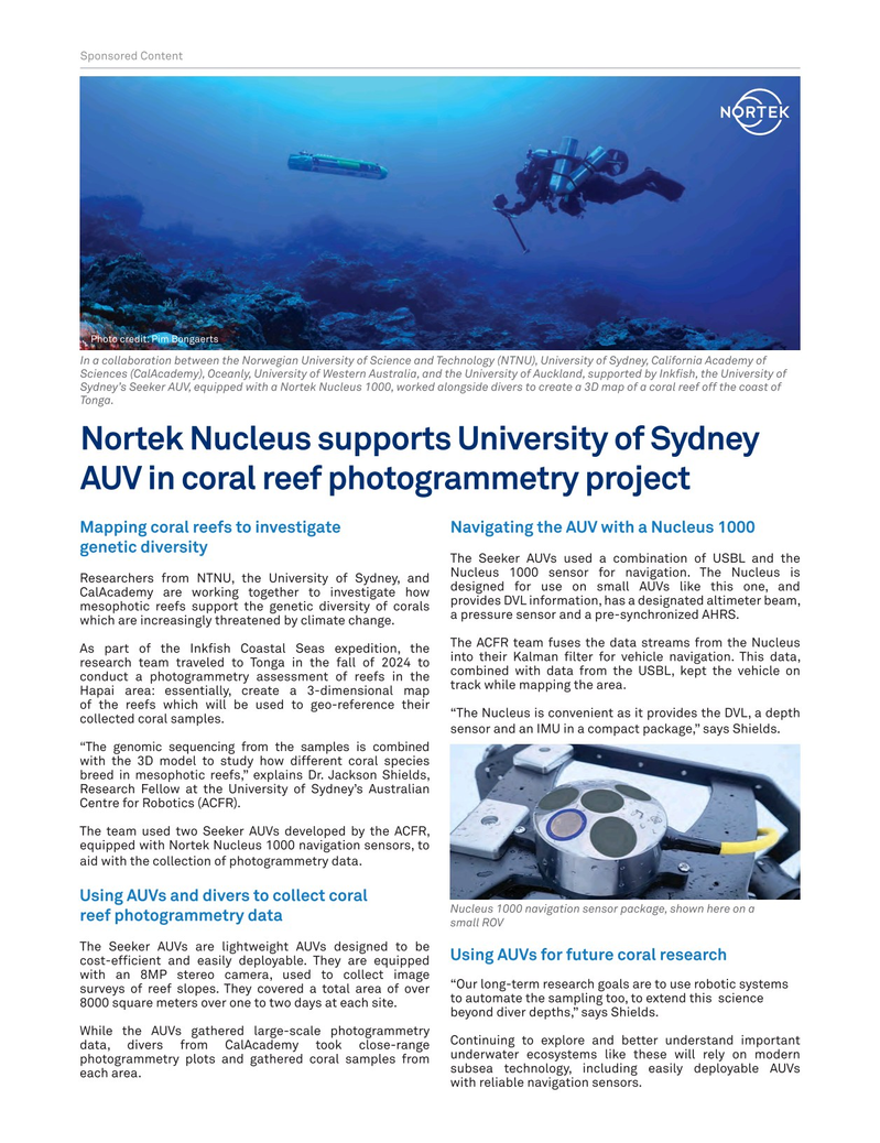 Marine Technology Magazine, page 5,  Jul 2025