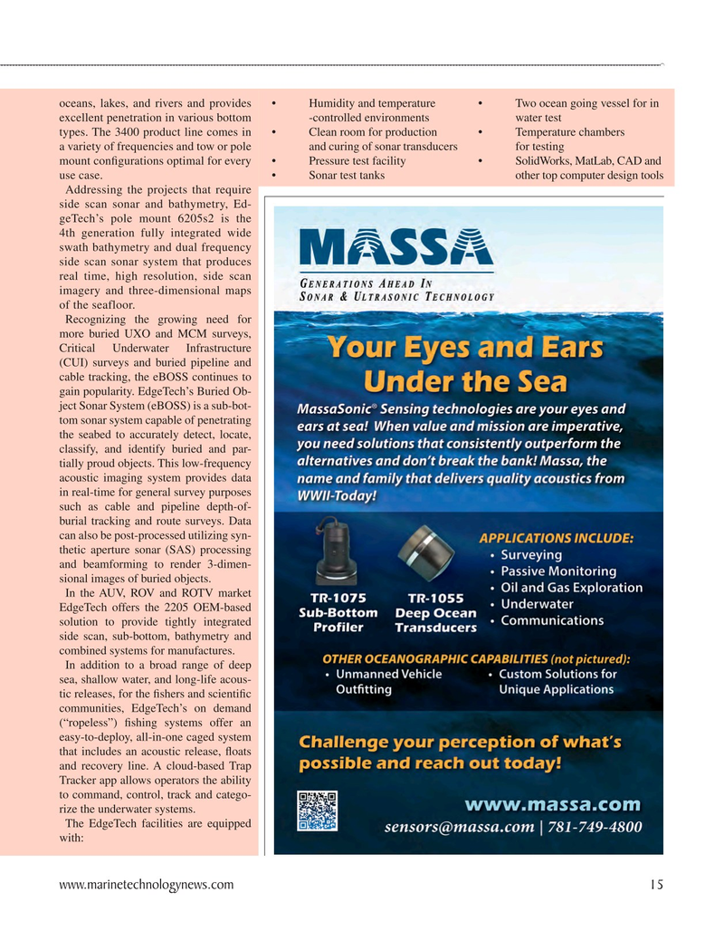 Marine Technology Magazine, page 15,  Sep 2025
