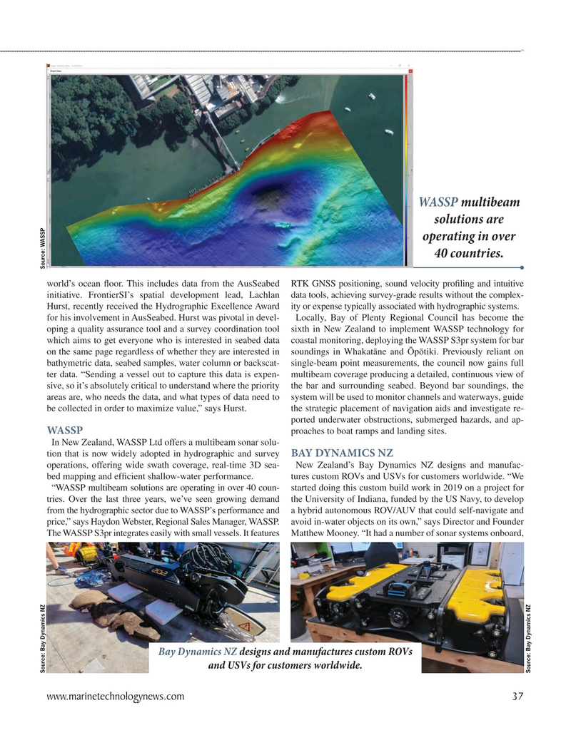 Marine Technology Magazine, page 37,  Sep 2025