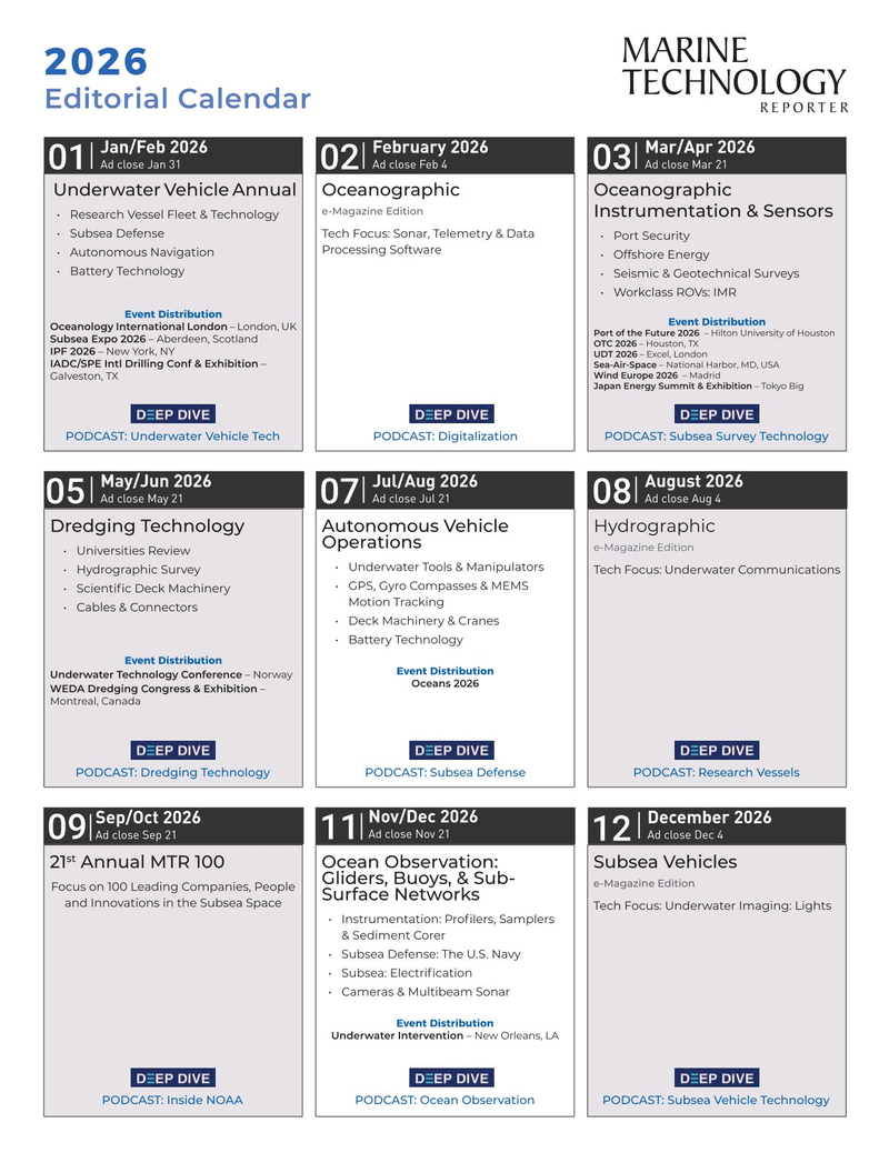Marine Technology Magazine, page 47,  Sep 2025
