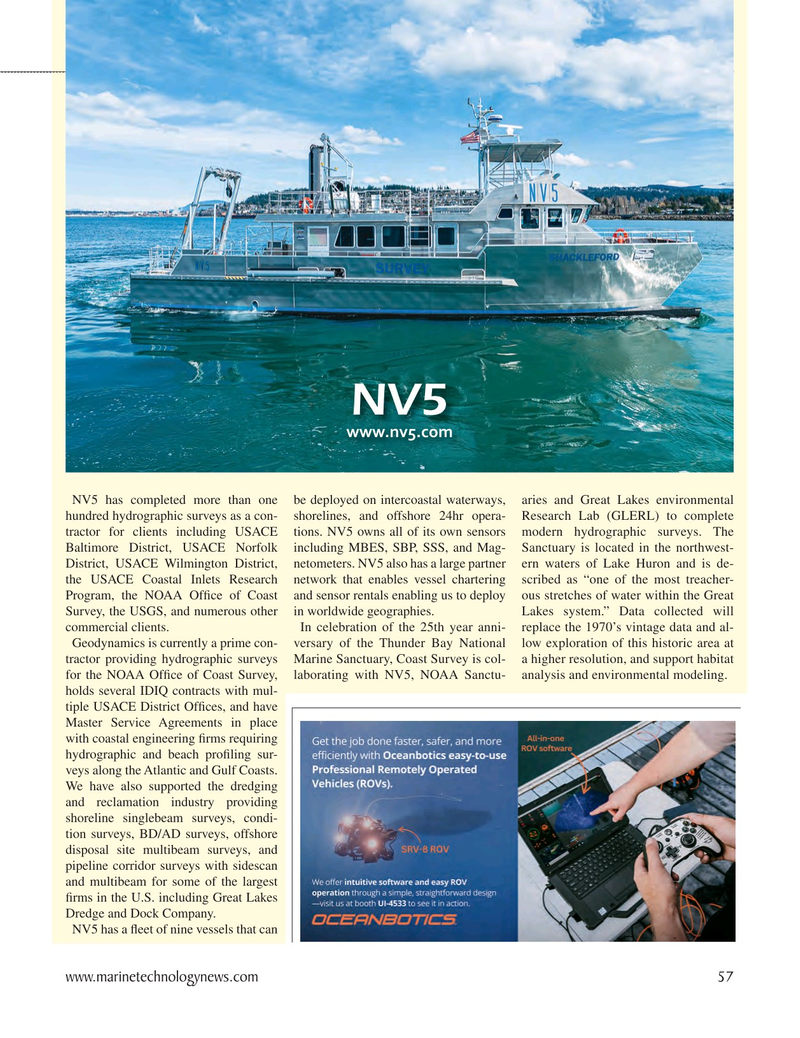 Marine Technology Magazine, page 57,  Sep 2025