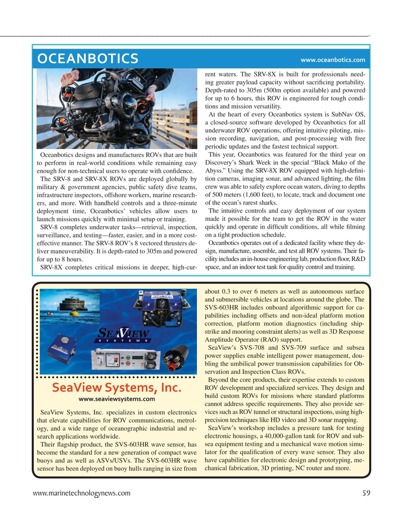 Marine Technology Magazine, page 59,  Sep 2025