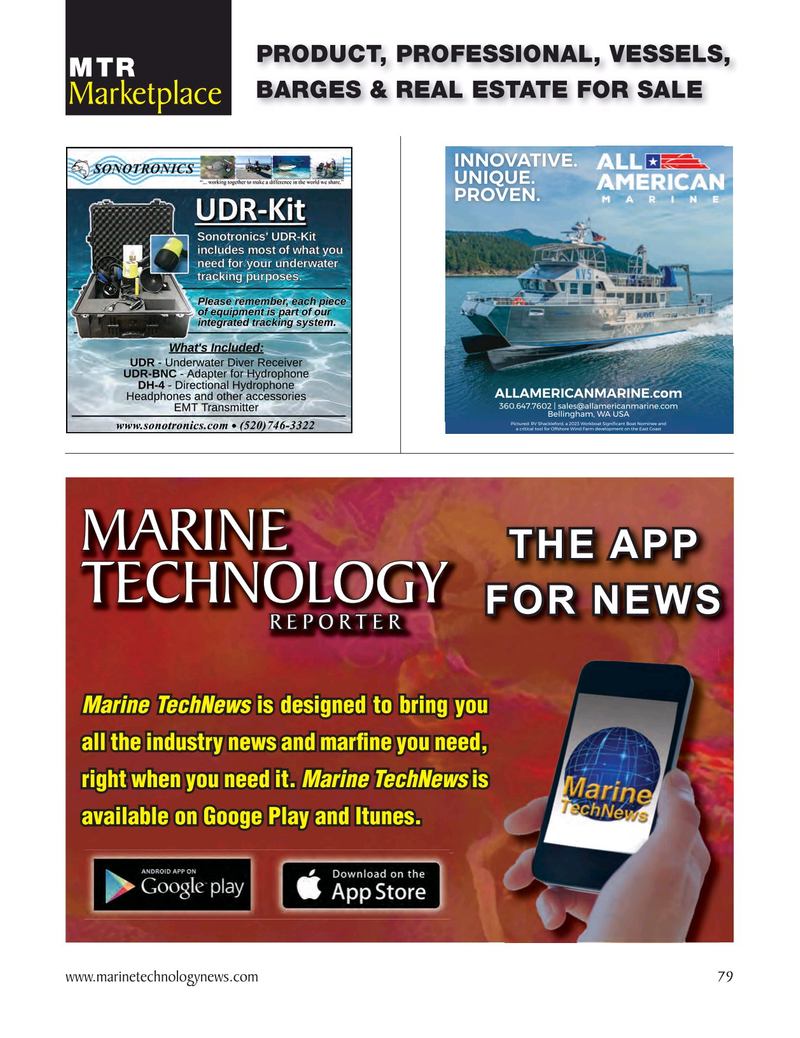 Marine Technology Magazine, page 79,  Sep 2025