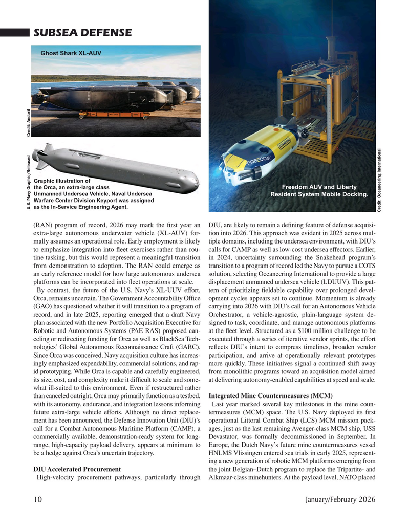 Marine Technology Magazine, page 10, Jan 2026