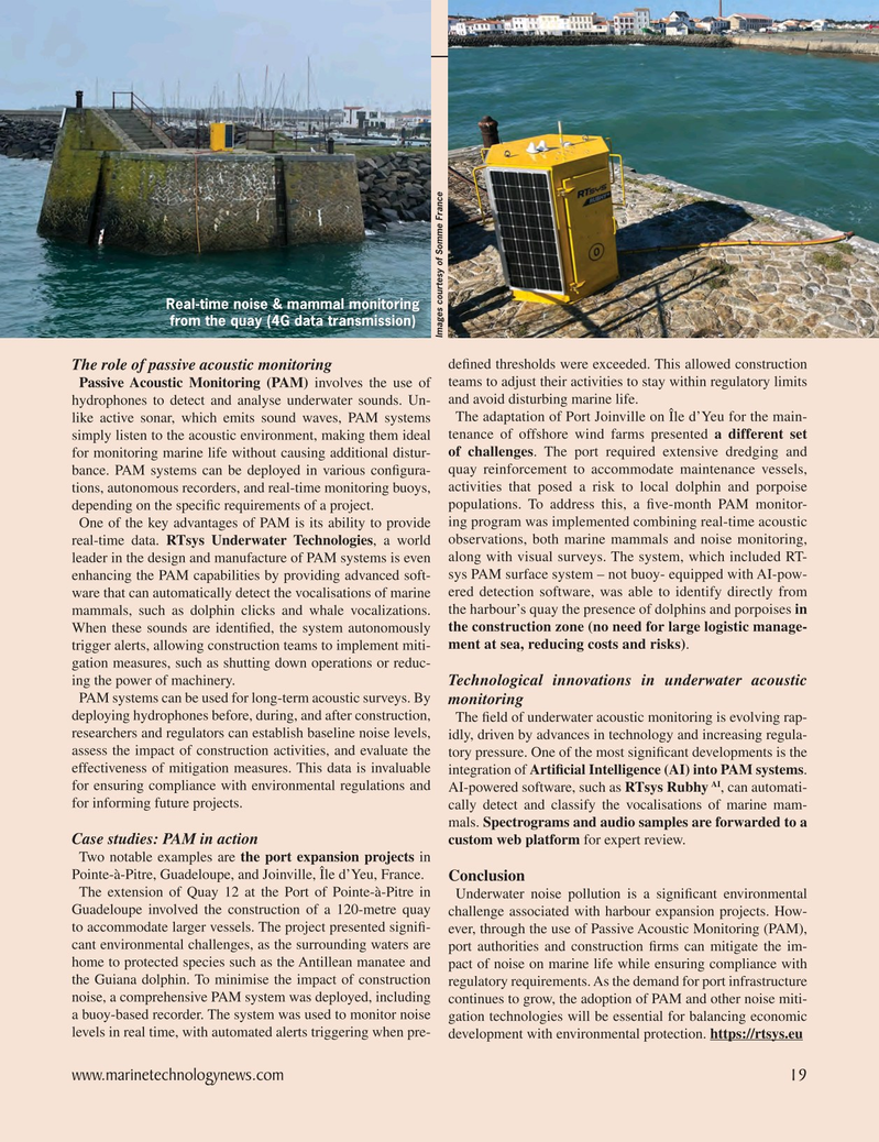 Marine Technology Magazine, page 19,  Jan 2026