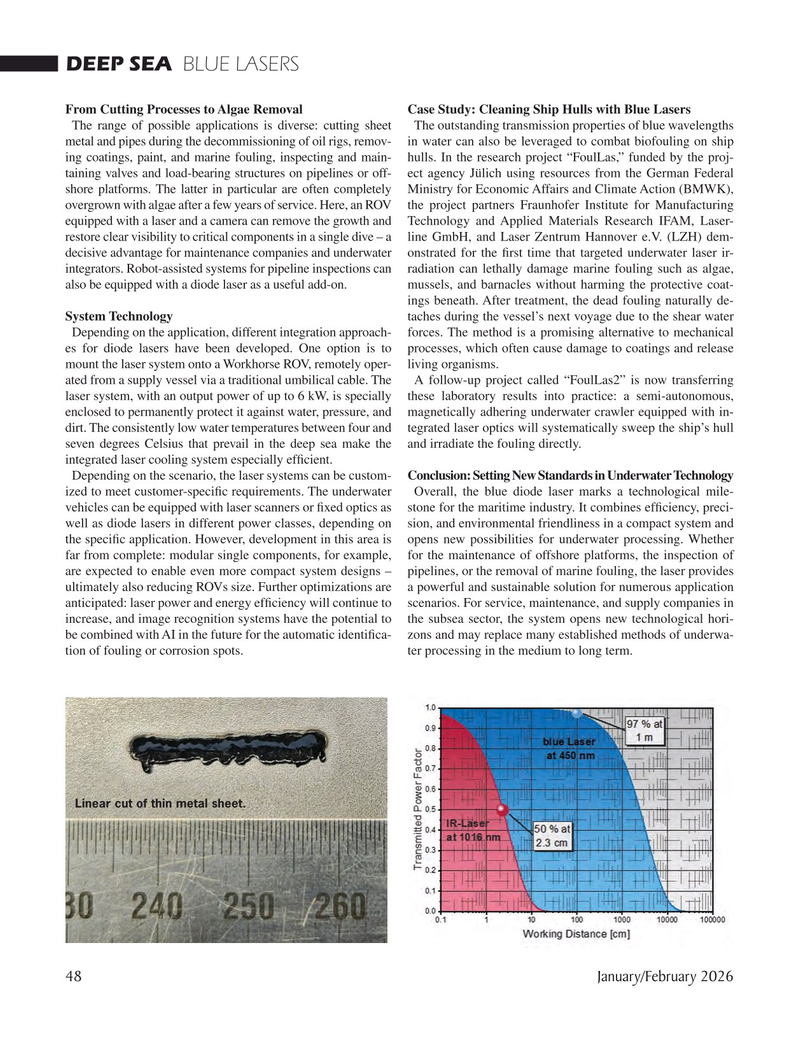 Marine Technology Magazine, page 48,  Jan 2026