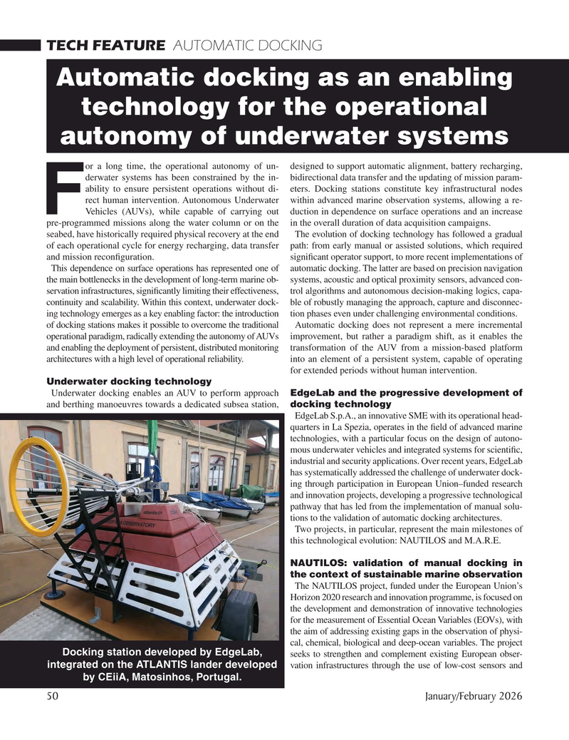 Marine Technology Magazine, page 50, Jan 2026