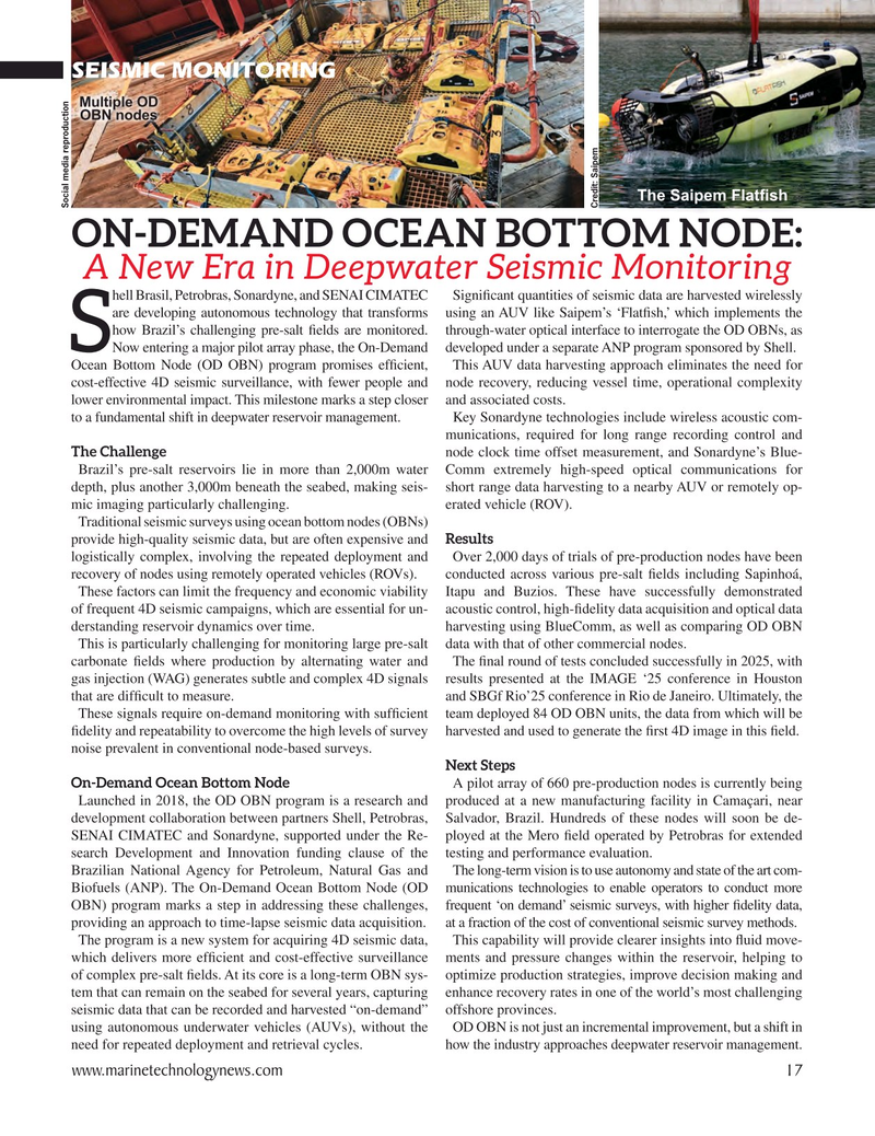 Marine Technology Magazine, page 43,  Mar 2026
