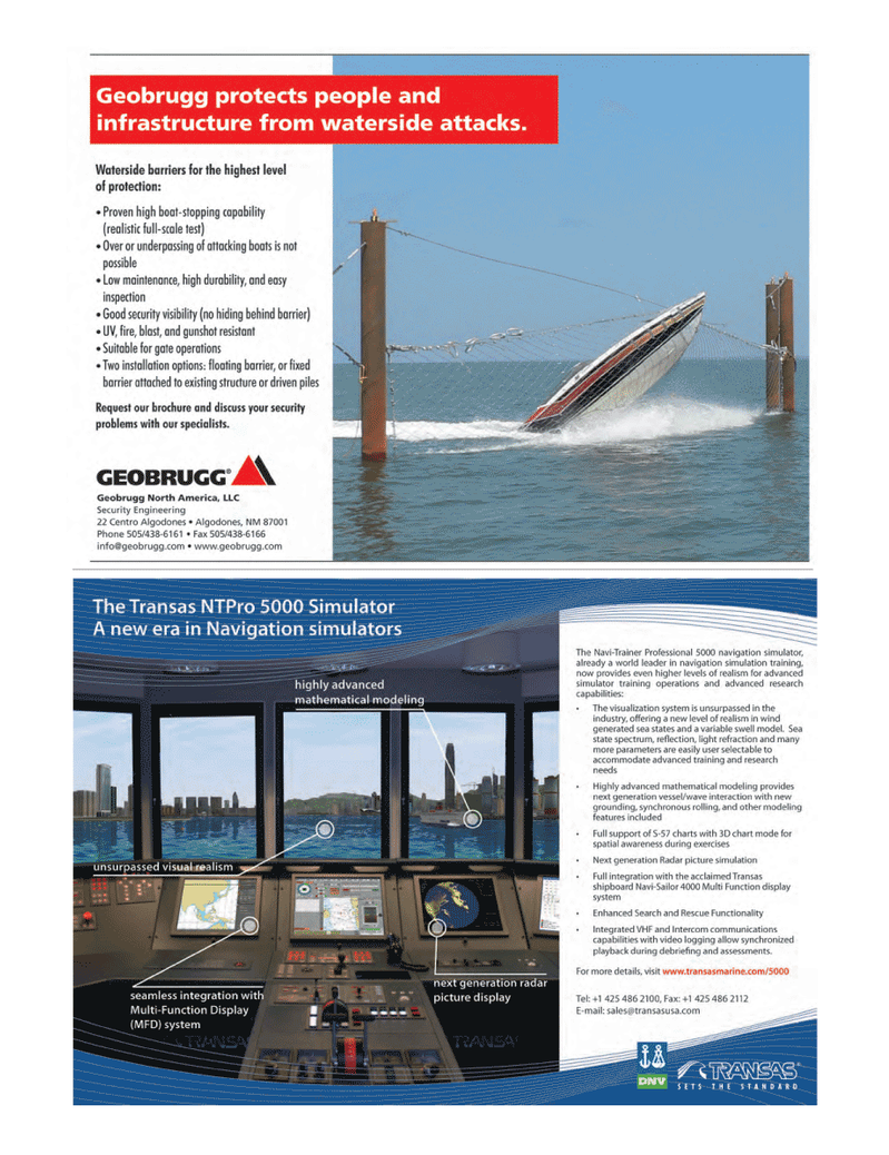Maritime Logistics Professional Magazine, page 5,  Q3 2011