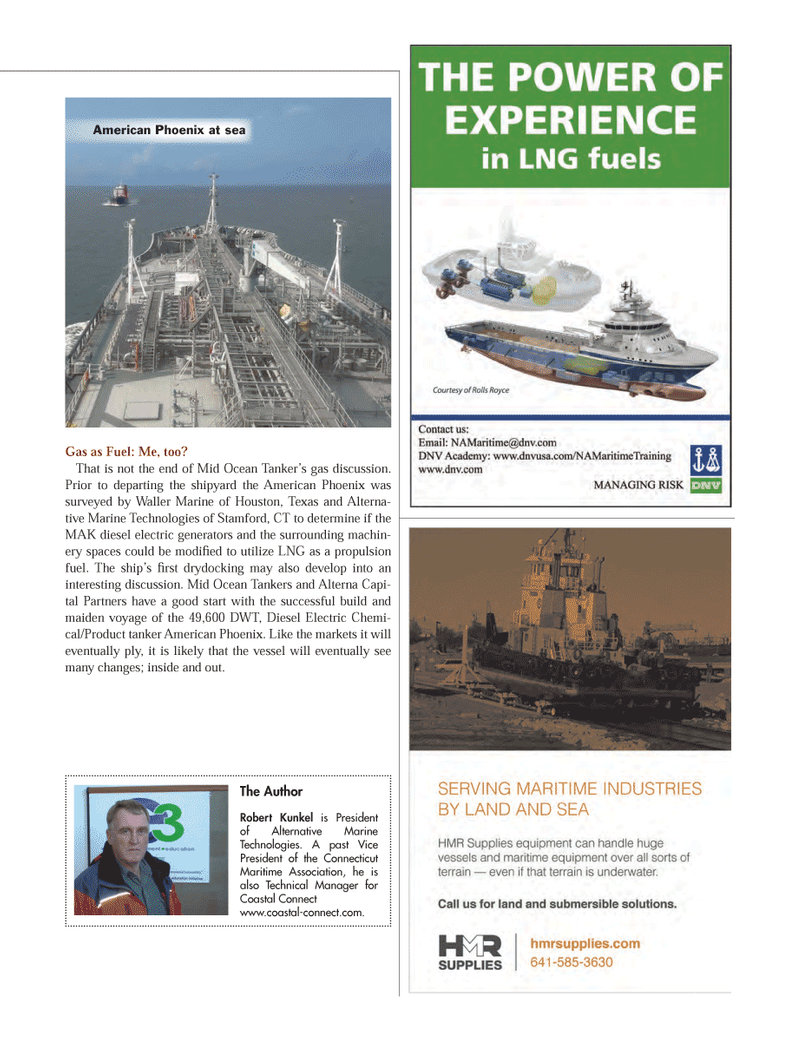 Maritime Logistics Professional Magazine, page 25,  Q3 2012