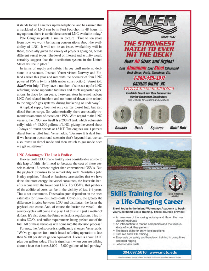 Maritime Logistics Professional Magazine, page 47,  Q3 2012