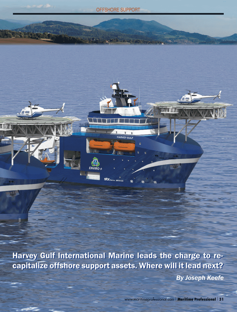 Maritime Logistics Professional Magazine, page 31,  Q3 2013