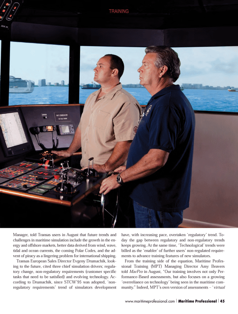 Maritime Logistics Professional Magazine, page 45,  Q3 2013