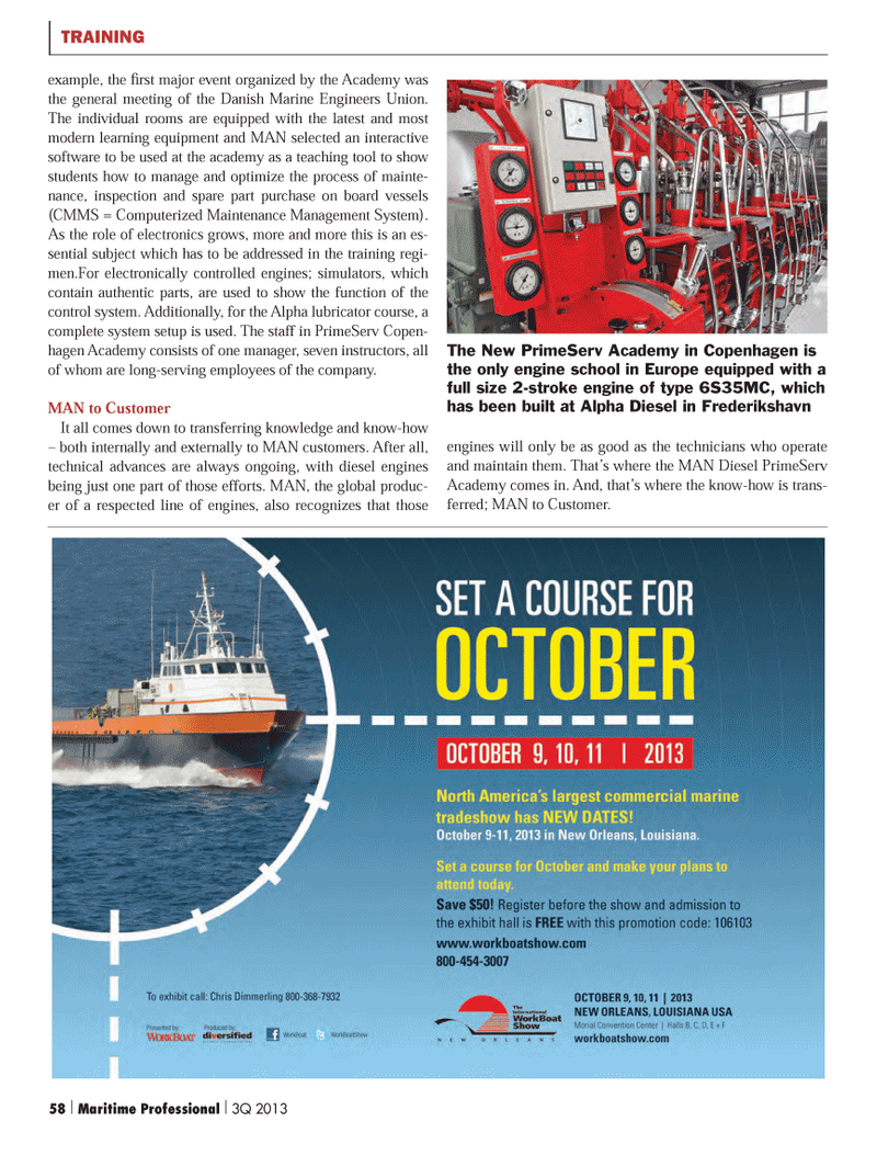 Maritime Logistics Professional Magazine, page 58,  Q3 2013