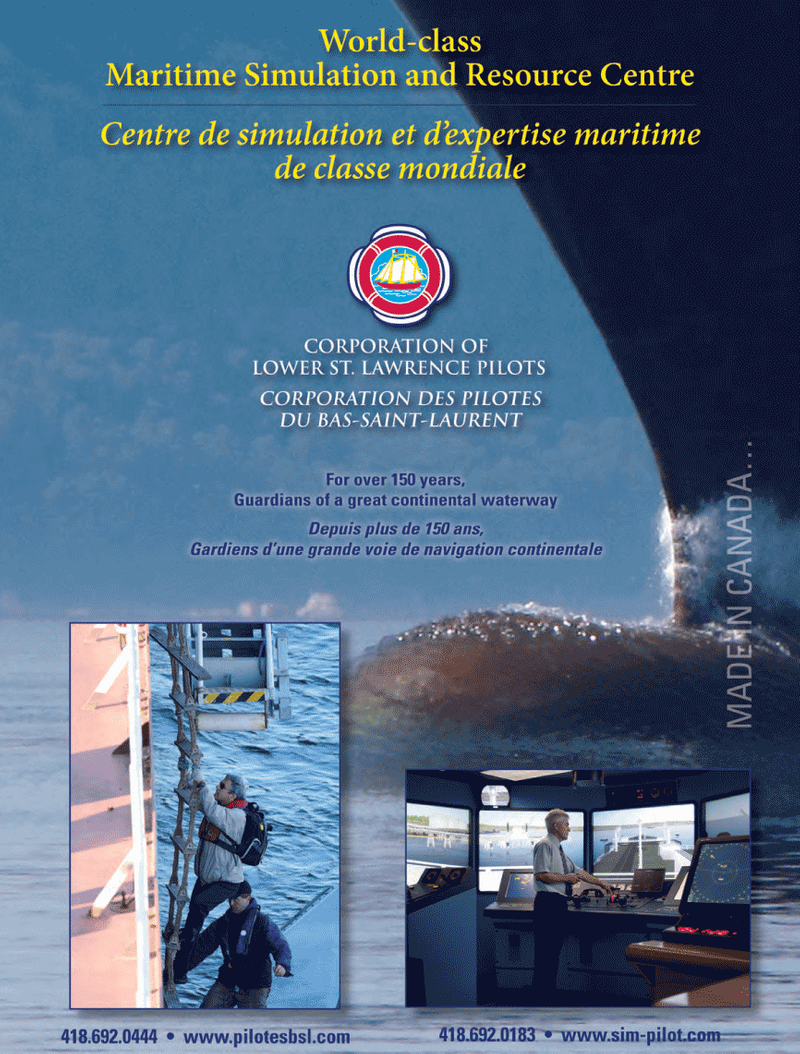 Maritime Logistics Professional Magazine, page 5,  Q3 2013