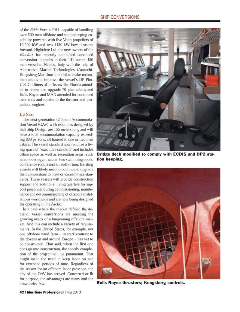Maritime Logistics Professional Magazine, page 42,  Q4 2013