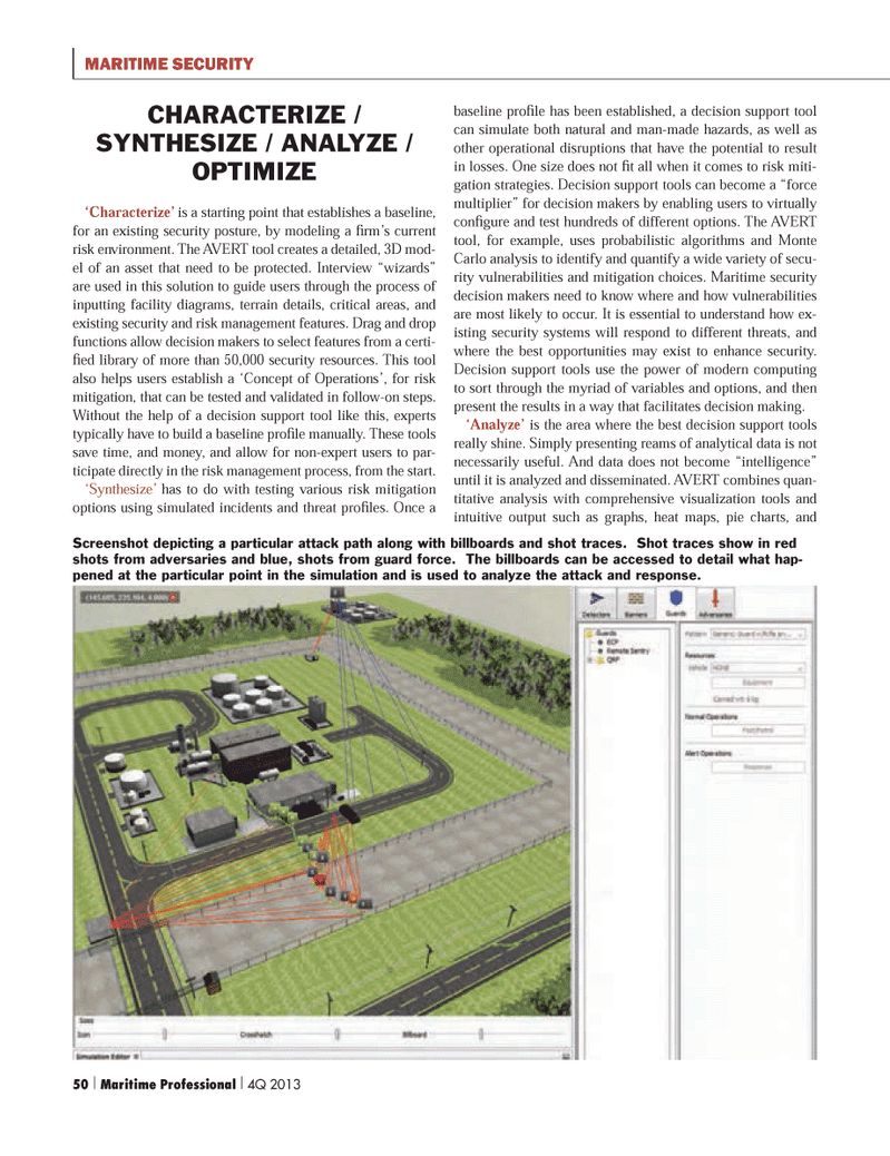 Maritime Logistics Professional Magazine, page 50,  Q4 2013