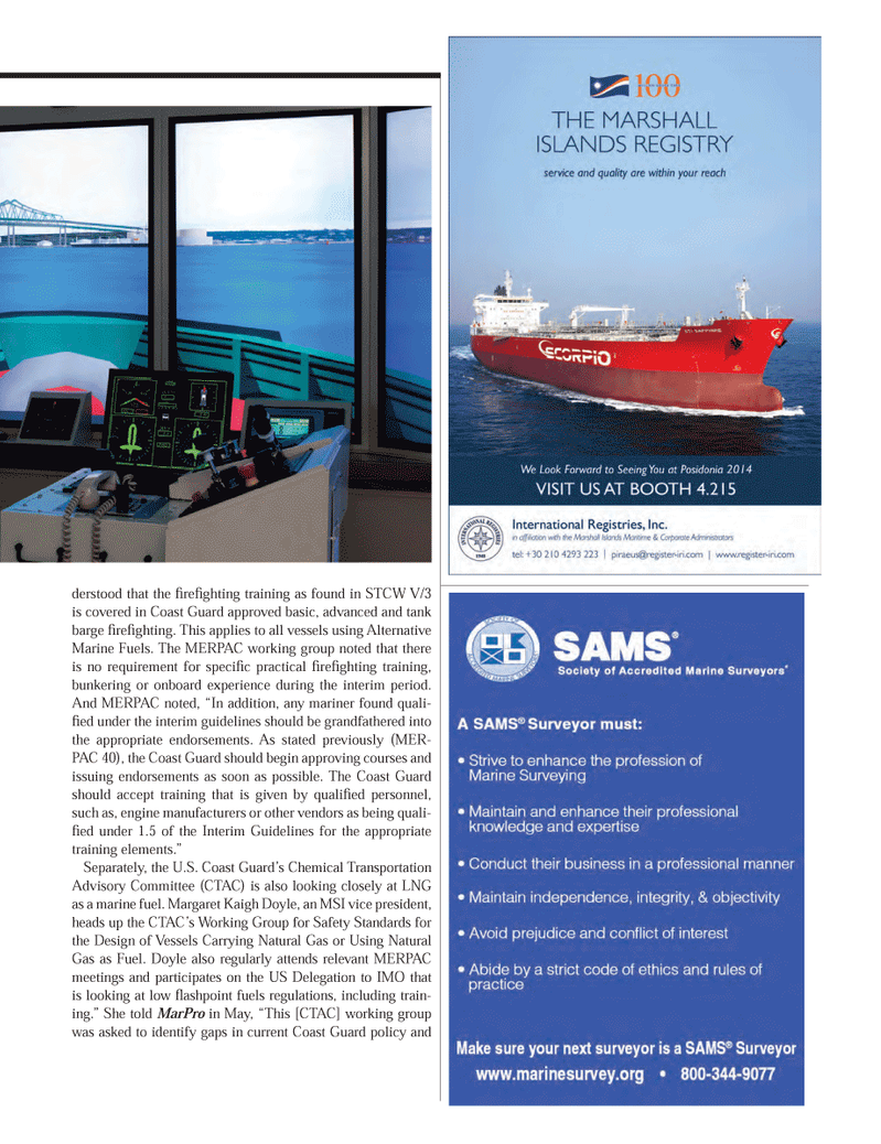 Maritime Logistics Professional Magazine, page 33,  Q2 2014