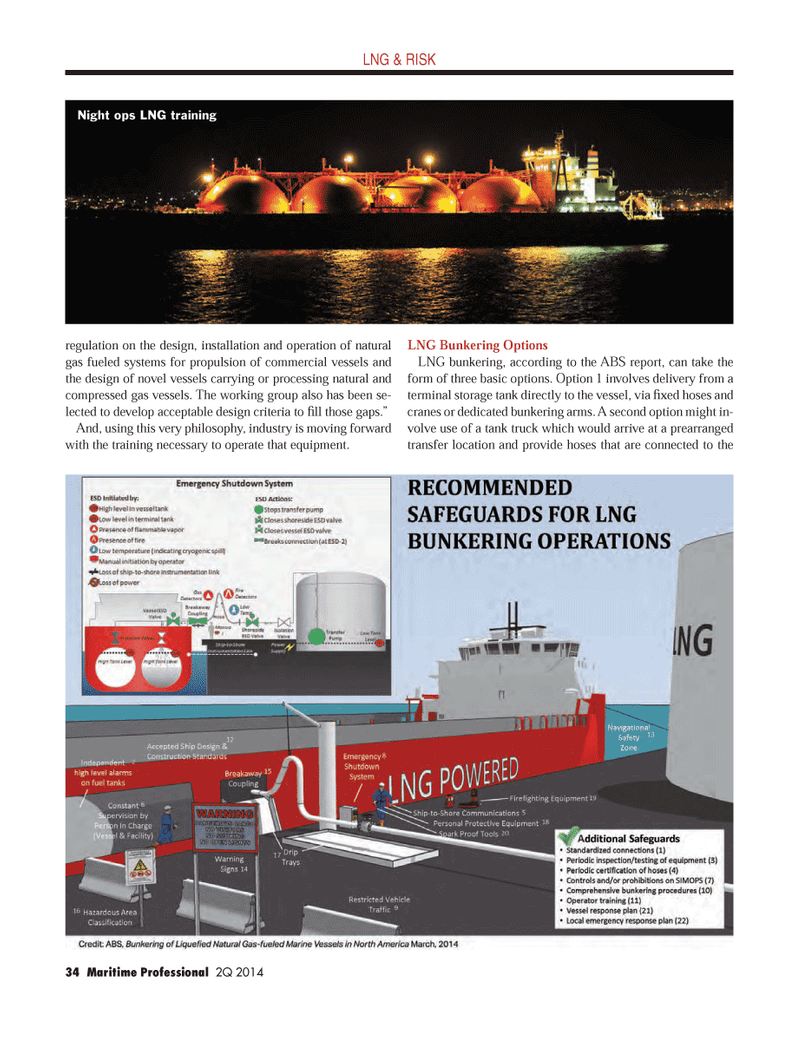 Maritime Logistics Professional Magazine, page 34,  Q2 2014