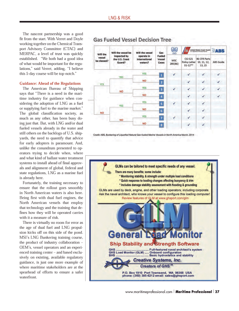 Maritime Logistics Professional Magazine, page 37,  Q2 2014