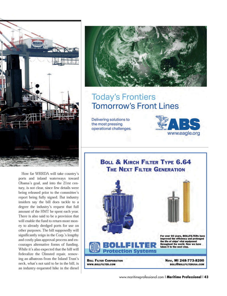 Maritime Logistics Professional Magazine, page 43,  Q2 2014