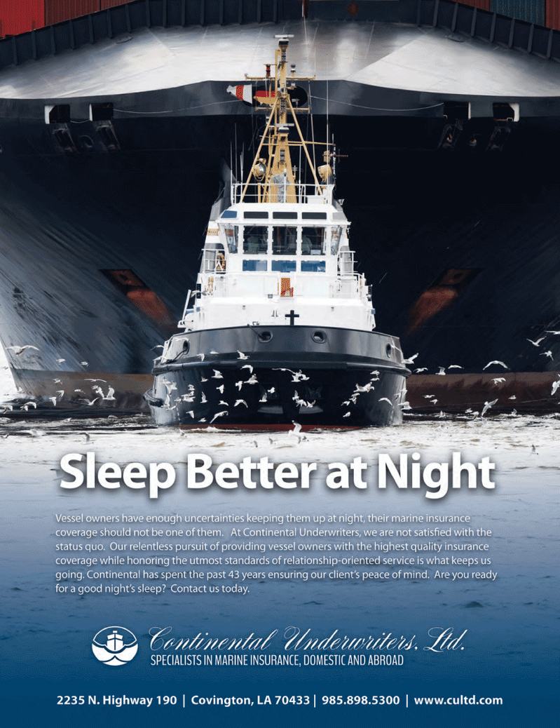 Maritime Logistics Professional Magazine, page 3,  Q2 2014