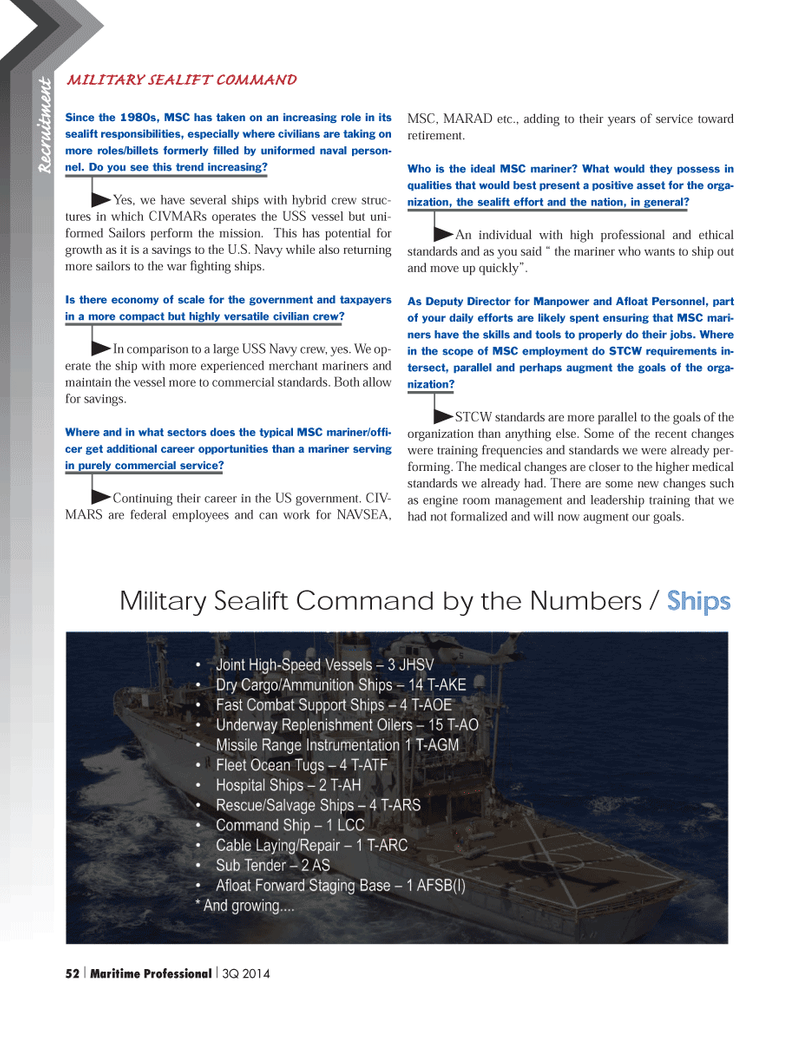 Maritime Logistics Professional Magazine, page 52,  Q3 2014